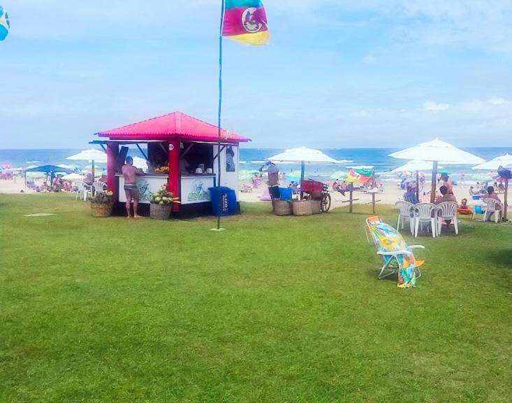 Вілла Casa De 2 Quartos Com 2 Ares-Condicionados Em Torres-Rs - Na Mais Bela Praia Gaucha - Cozinha - Banheiro - Tv Smart 32 E Wi-Fi - Estacionamento - Anfitria Superhost No Bnb Екстер'єр фото